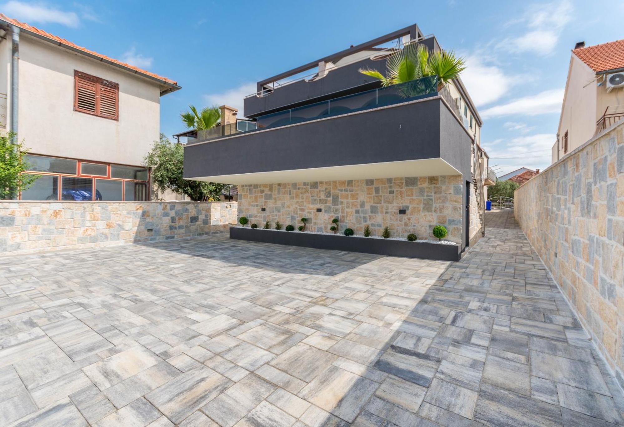 Top View Biograd Weißenburg Exterior foto